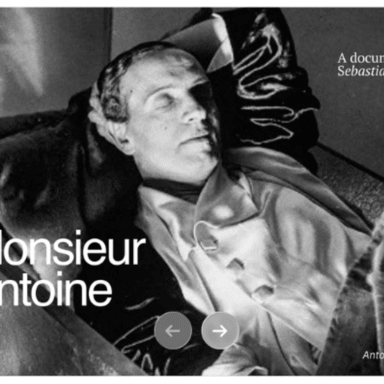 UN FILM POUR ANTOINE DE PARIS