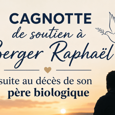 En soutien à Berger Raphael dans cette épreuve familiale