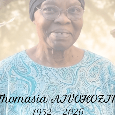 Hommage à Thomasia AIVOHOZIN