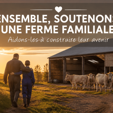 Ensemble, Aidons à préserver une ferme familiale