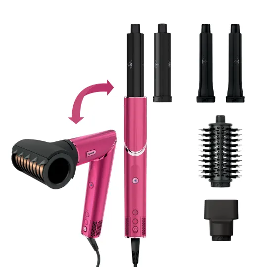 Hair dryer curler combo 2025