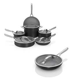 Ninja® Ceramic Pro 12-Piece Cookware Set Black