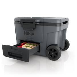 Ninja FrostVault™ 45qt Wheeled Cooler with Dry Zone (Charcoal Gray)
