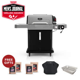 Ninja™ FlexFlame™ Propane Grill & Outdoor Cooking Essentials (Stainless Steel)