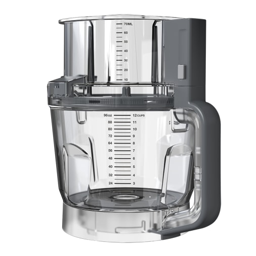 Ninja 436KKU773/438KKU773 64oz Food Processor Bowl w/Blade/Chute Lid/Pusher