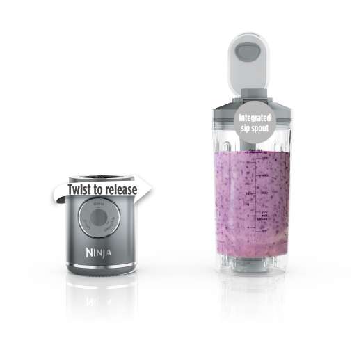 Ninja Blast コールドスムージー Ninja Blast MAX Personal Cordless Blender for Smoothies