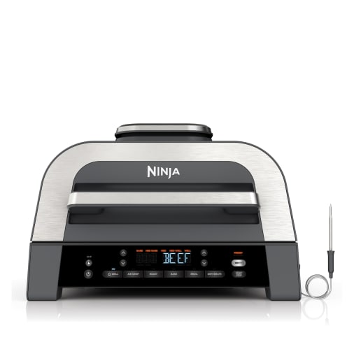 Ninja Foodi 6-in-1 Smart XL Indoor Grill with Air Fryer FG551, Color: Black  - JCPenney