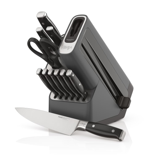  Block Kitchen Knife Set, HOMEVER Super Sharp Stainless