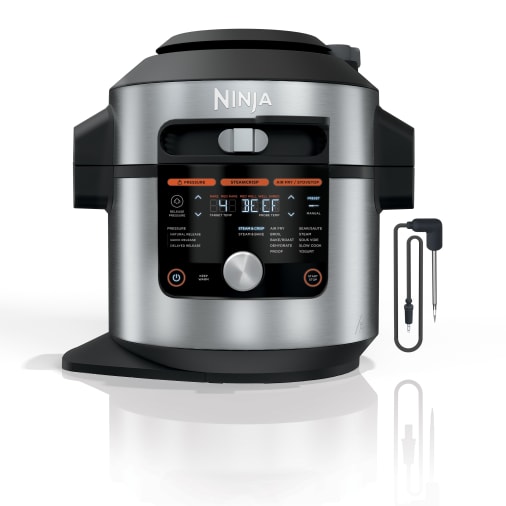 Ninja Foodi 10-in-1 8-Quart XL Pressure Cooker Air Fryer Multicooker,  Stainless, OS400