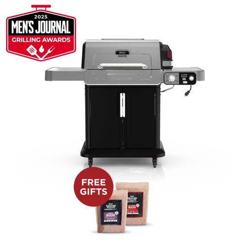 Ninja™ FlexFlame™ Propane Grill & Outdoor Cooking System (Stainless Steel) Propane Grills - Ninja