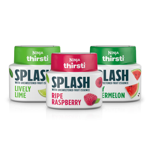 Ninja Thirsti Splash Flavored Water Drops - Unsweetened ,Tart Lemon