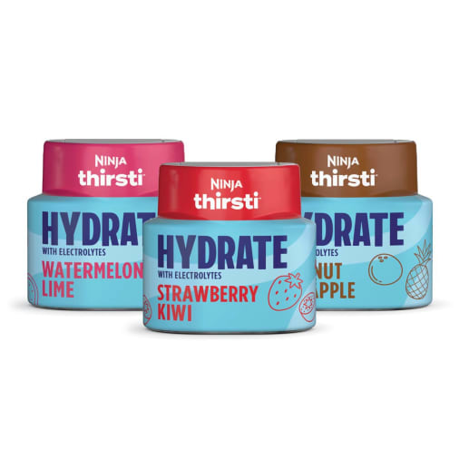 Ninja Sweetened Strawberry Kiwi Thirsti Hydrate Flavored Water Drops/3pk WCFSTKWAM