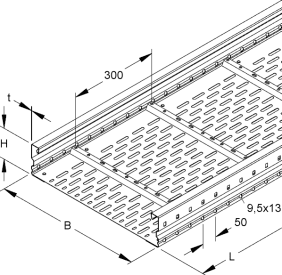 CHEMIN DE CABLES "LONGUE PORTEE" NIEDAX img