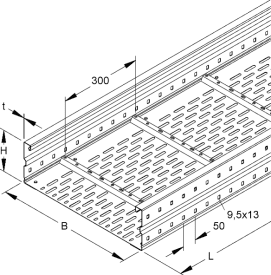 CHEMIN DE CABLES "LONGUE PORTEE" GAC NIEDAX img