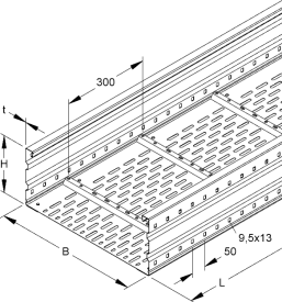 CHEMIN DE CABLES "LONGUE PORTEE" GAC NIEDAX img
