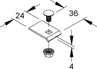 RVS BEVESTIGINGSKLEMMEN img