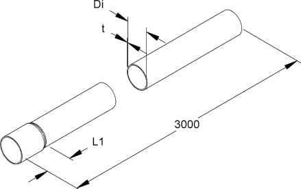 TUBE EMBOITABLE Ø25 GAC NIEDAX img