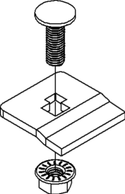 CLAMES DE FIXATION INOX NIEDAX img