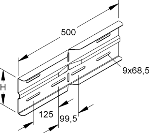 HORIZONTAAL SCHARNIER RVS img