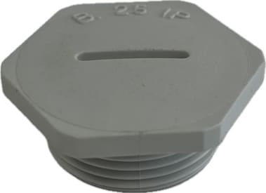 DOP (PA6 +  25% glasvezel) RAL7035 M20 img