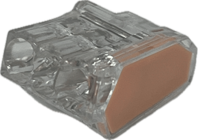 CONNECTOR - 3x1,5-2,5mm²-Oranje- Verp. 120 St. img