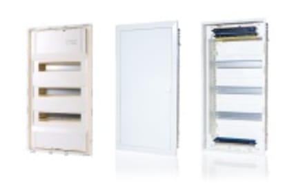 DISTRIBUTIEKAST 36+6 met metalen frame en deur  img