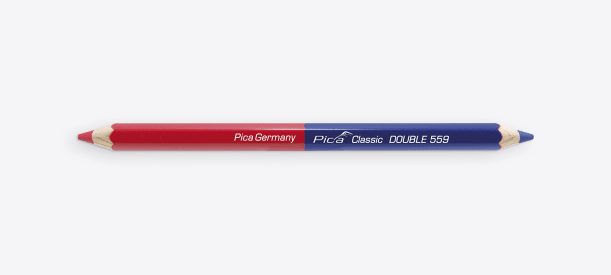 Potlood Rood en Blauw img