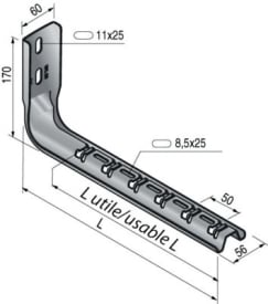 CONSOLE "L" INOX 316 NIEDAX img