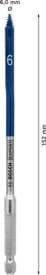 EXPERT Self Cut Speed speedboor 6 x 152 mm img