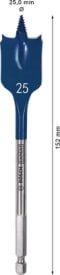 EXPERT Self Cut Speed speedboor 25 x 152 mm img