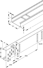 KABELGOOT GVK, geperforeerd img