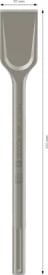 PRO SDS max-5C spadebeitel, 50 x 350 mm img