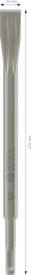 PRO SDS plus-5C platte beitel 20x250 img