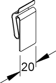 FIXATIE VOOR DEKSEL  INOX316 img