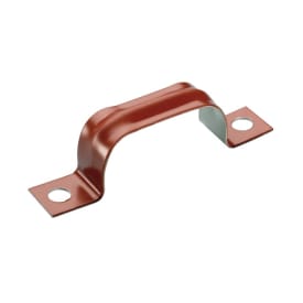 IJZER ZADEL ROODGELAKT - DUBBEL PAD - 2x20mm img