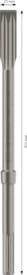 PRO SDS max-5C platte beitel 25x400 img
