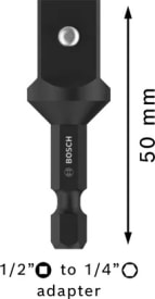 PRO Socket Adapter met pinaansluiting, 1/2", 50 mm img