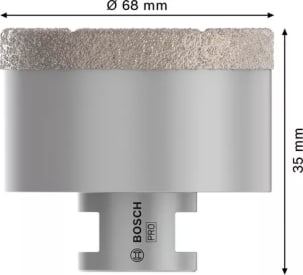 DROGE DOORSLIJPSCHIJF 68mm img