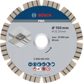 PRO Concrete diamantschijf, 150 x 22,23 mm img