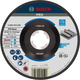 PRO Metal gebonden afbraamschijf, 125 x 6 x 22,23 mm, X-Lock img