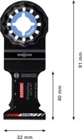 PQ 5 LAMES EXP.Starlock Carb.Métal AIZ32AIT BOSCH img