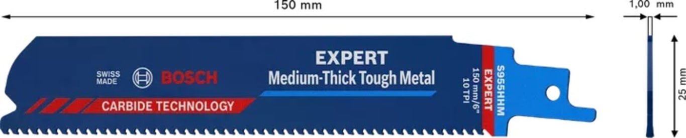 EXPERT Medium-Thick Tough Metal- zaagblad S955HHC img