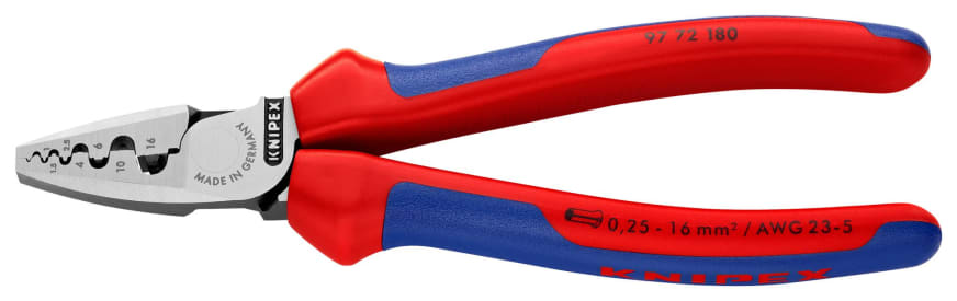 KRIMPTANG VOOR ADEREINDHULZEN 0,25-16mm² img