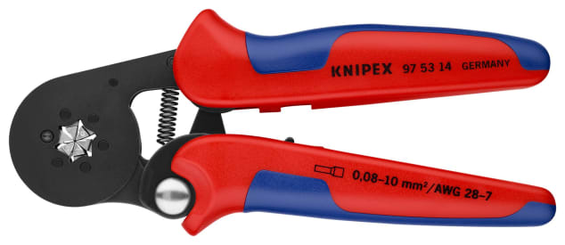 PINCE A SERTIR AUTO-AJUSTABLE accès latéral KNIPEX img