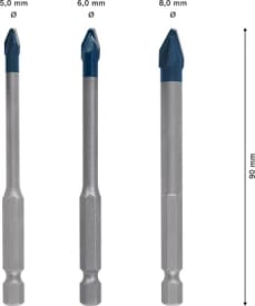 3-d borenset HEX-9 HardCeramic 5/6/8 img