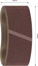 PRO X440 schuurband, 100 x 610 mm, G100, 10 stuks img