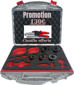 JEU EMPORTE PIECES TRISTAR M16-M40 RIX® (sans Axes) img