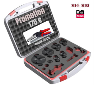 JEU EMPORTE PIECES TRISTAR M16-M63 RIX® (sans Axe) img