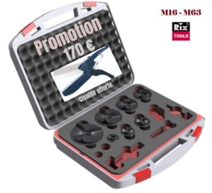JEU EMPORTE PIECES TRISTAR M16-M63 RIX® (sans Axe) img