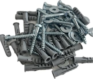 Kit Tirefond 8x60 + Cheville ø 10 + Rondelle img